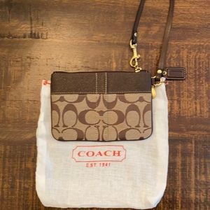 Coach wristlet